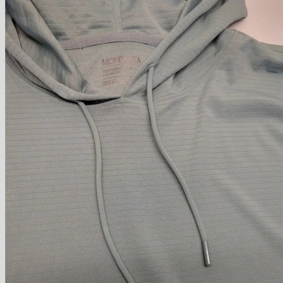 MONDETTA Womens Green Pullover Athletic Performance Drawstring Hoodie Size XXL - Picture 8 of 13